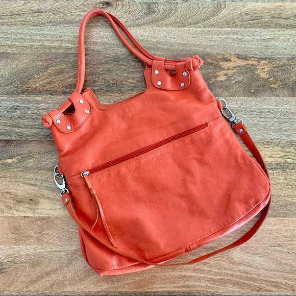 | foley + corinna leather convertible hobo tote bag | - Picture 10 of 10